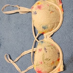 3 multicolored bras